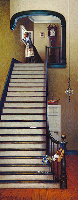 Charles Wysocki - Another Hard Day at the Office - Limited Edition Lithograph