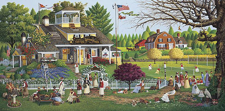 Charles Wysocki - Love - Limited Edition Lithograph