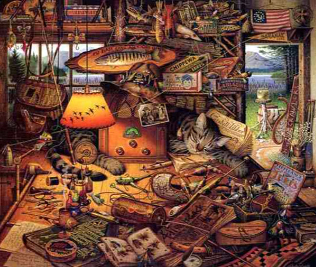 Charles Wysocki - Max Adirondacks - Limited Edition Lithograph