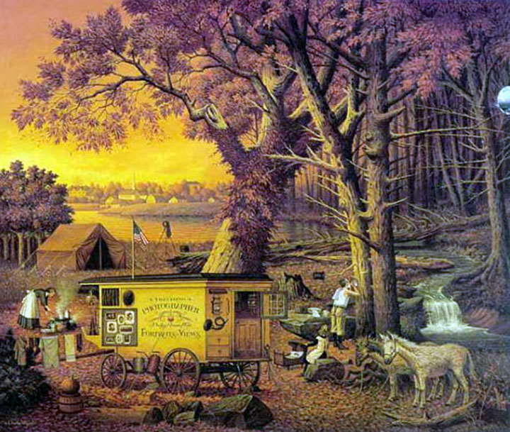 Charles Wysocki - The Memory Maker - Limited Edition Lithograph