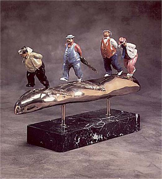 Hiro Yamagata - Club Pense - Limited Edition Bronze Sculpture