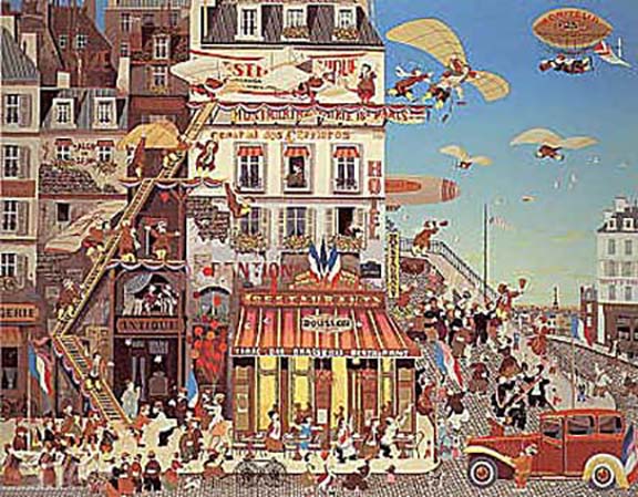 Hiro Yamagata - Flying High - Limited Edition Serigraph
