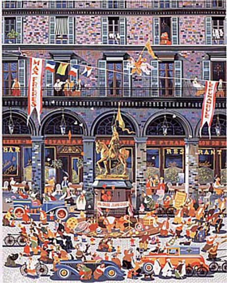 Hiro Yamagata - Joan D'arc - Limited Edition Serigraph