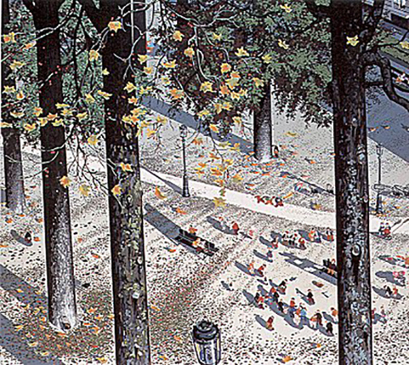 Hiro Yamagata - The Poet - Limited Edition Serigraph