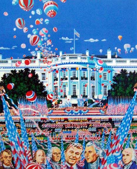 Hiro Yamagata - Us Constitution - Limited Edition Serigraph
