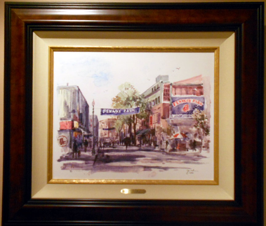 Thomas Kinkade - Yawkey Way - Limited Edition Offset Lithograph on Canvas