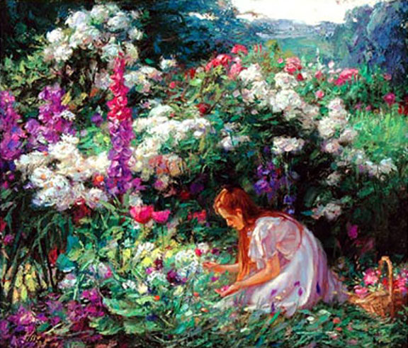 Cao Yong - Secret Place - Limited Edition Giclee on Canvas