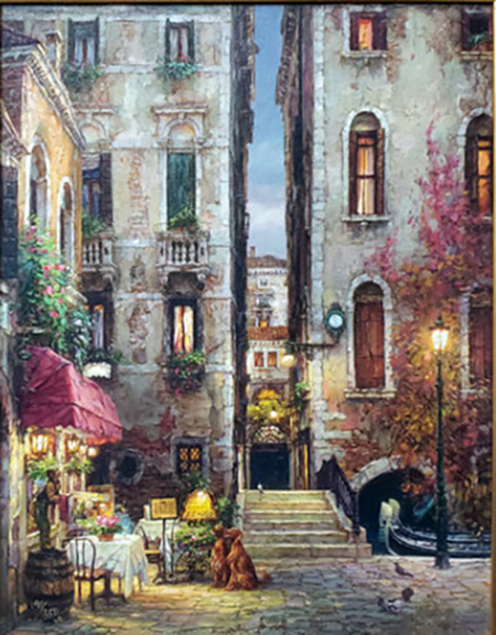 Cao Yong - Under The Skyline - Limited Edition Giclee on Canvas