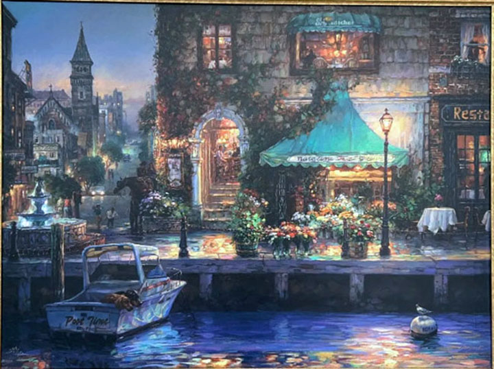 Cao Yong - Waiting For Captain - Limited Edition Giclee on Canvas
