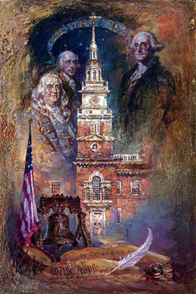 Cao Yong - We The People - Limited Edition Giclee on Canvas