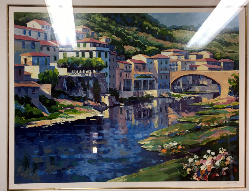 John Zaccheo - Pontasieva - Limited Edition Serigraph