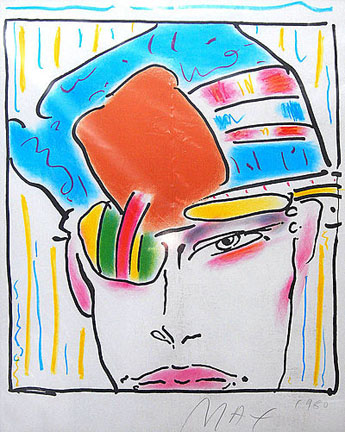 Peter Max - Zero's Friend - Limited Edition Lithograph