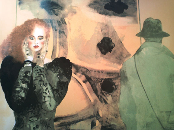 Joanna Zjawinska - Startled - Limited Edition Serigraph
