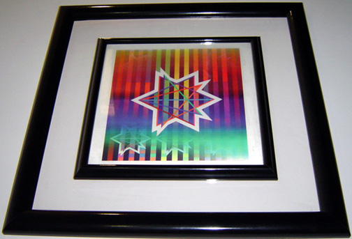 Yaacov Agam - Star of Many Hopes - Limited Edition Agamograph