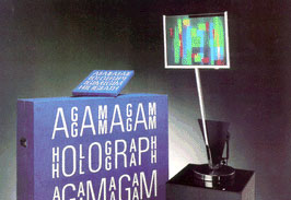 Yaacov Agam - Homage to Einstein - Limited Edition Holograph