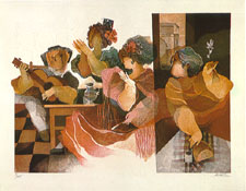 Sunol Alvar - Carmen - Limited Edition Lithograph