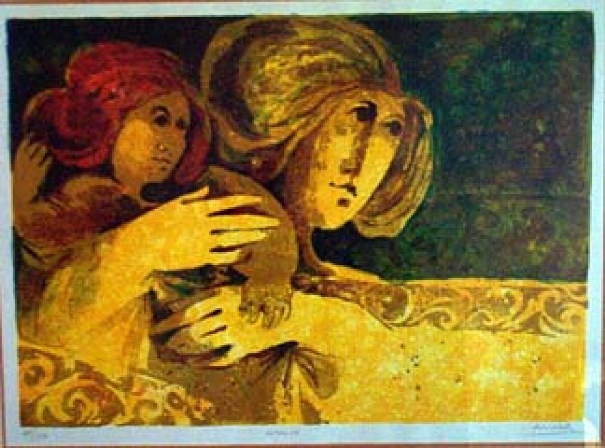 Sunol Alvar - Maternite - Limited Edition Lithograph