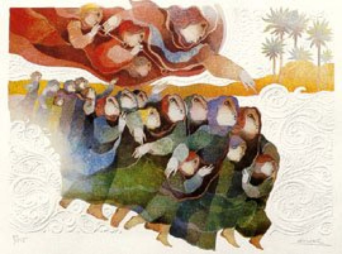 Sunol Alvar - Suite Biblique I - Limited Edition Lithograph