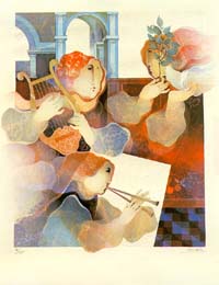 Sunol Alvar - Suite Lyrique - Limited Edition Lithograph