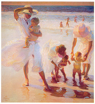 John Asaro - Harmony In White - Limited Edition Serigraph