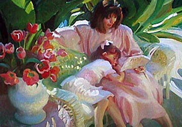 John Asaro - Sunday Afternoon - Limited Edition Serigraph