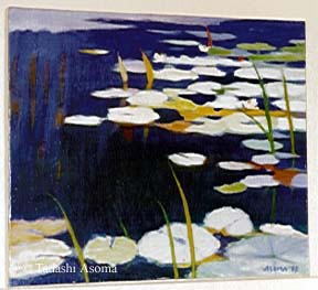 Tadashi Asoma - Early Evening - Original Painting - Oil on Canvas