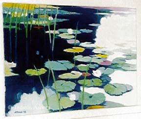 Tadashi Asoma - Quiet Morning - Original Painting - Oil on Canvas