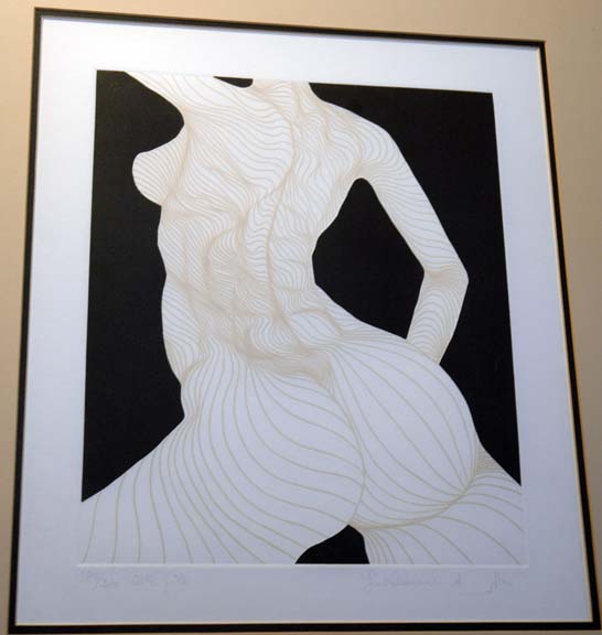Guillaume Azoulay - Cote Pile - Limited Edition Lithograph