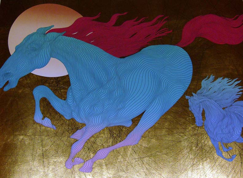 Guillaume Azoulay - Equus - Limited Edition Serigraph 