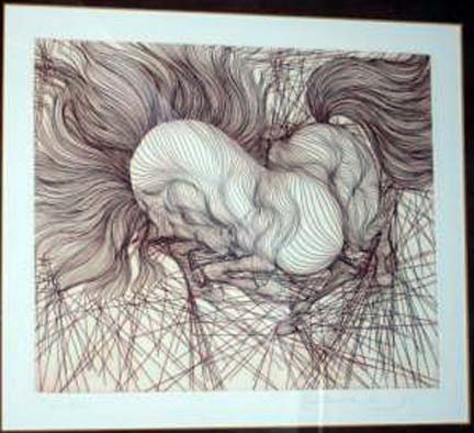 Guillaume Azoulay - Libra - Limited Edition Etching