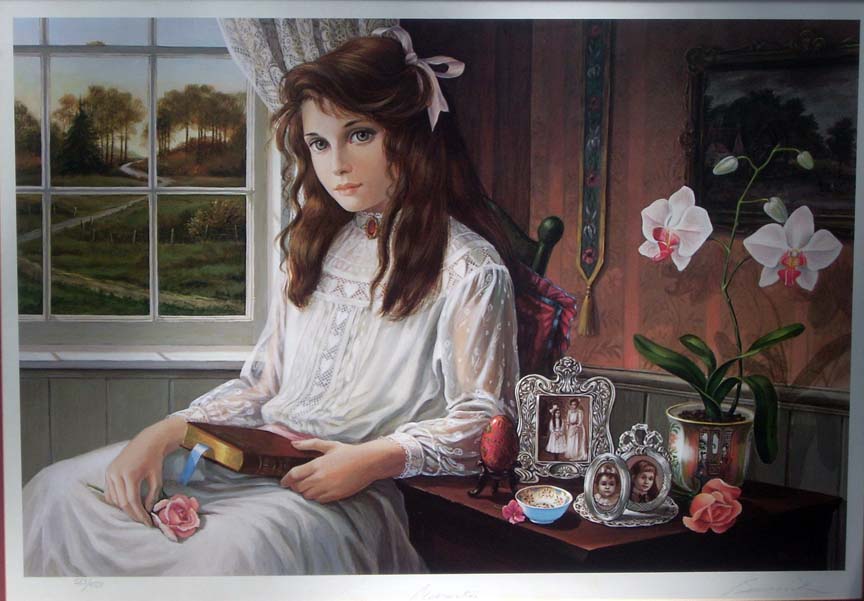 Pati Bannister - Mementos - Limited Edition Lithograph