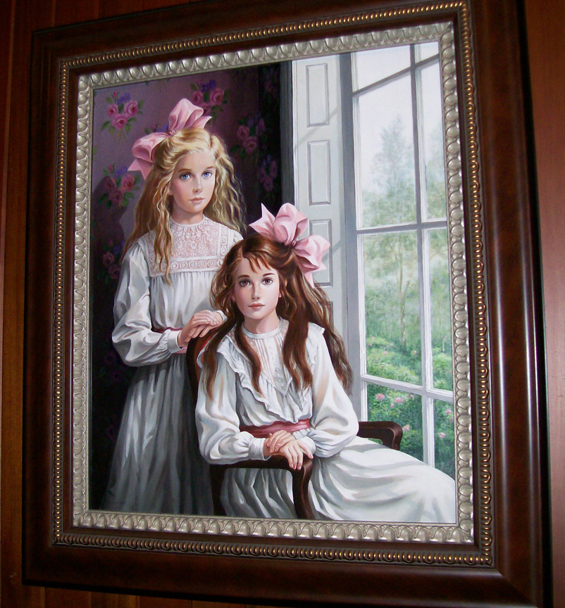 Pati Bannister - Good Friends - Original Painting - Mixed Media on Canvas