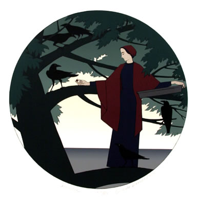 Will Barnet - Ariadne - Limited Edition Serigraph
