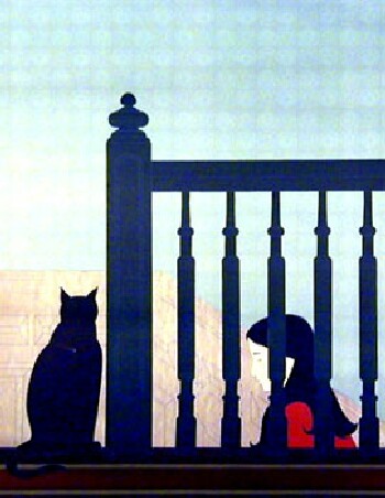 Will Barnet - The Bannister - Limited Edition Lithograph