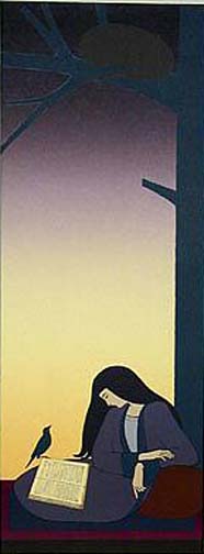 Will Barnet - The Caller - Limited Edition Serigraph