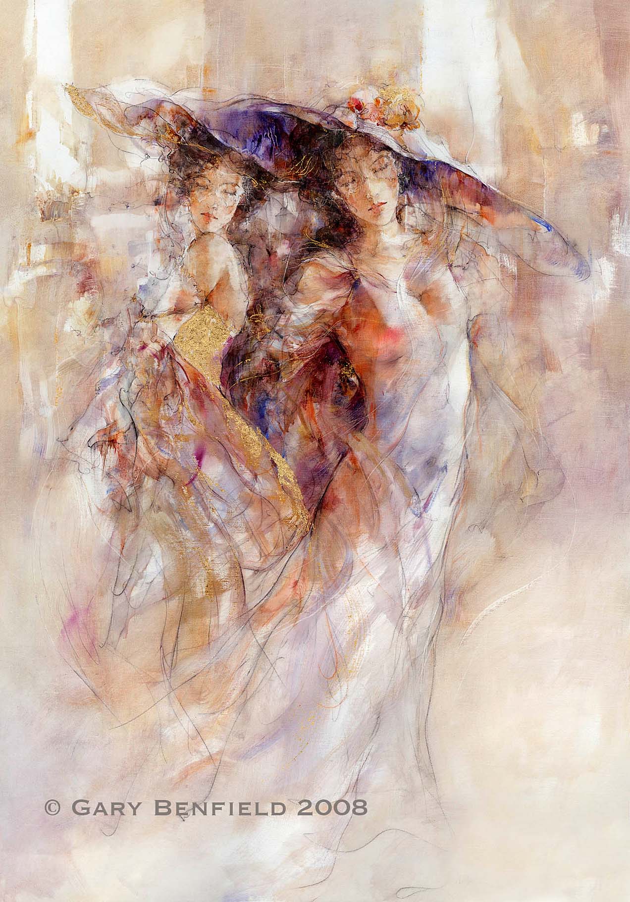 Gary Benfield - Autumn Ball - Limited Edition Giclee on Canvas