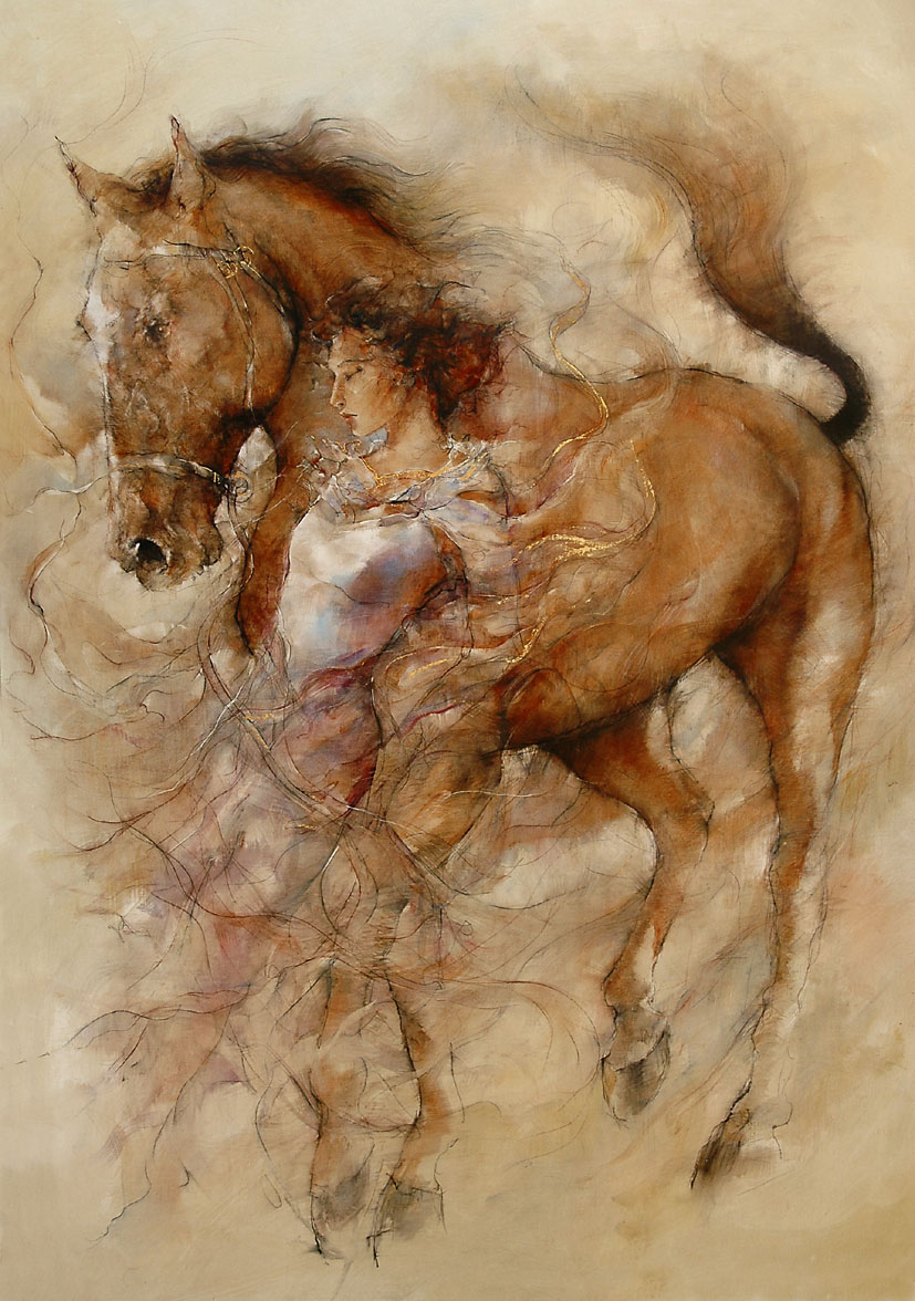 Gary Benfield - Companions - Original Painting - Oil on Canvas