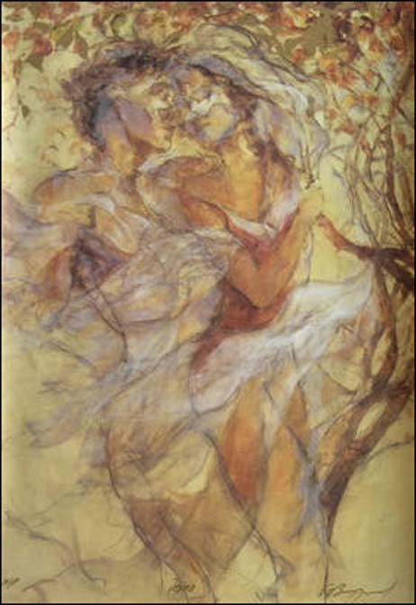 Gary Benfield - Desire - Limited Edition Seriolithograph on Canvas
