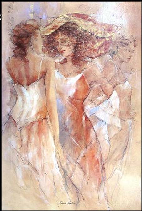 Gary Benfield - Fair Ladies - Limited Edition Seriolithograph