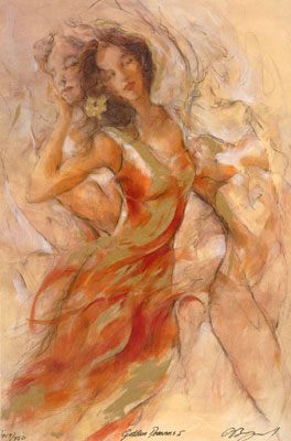 Gary Benfield - Golden Dreams I - Limited Edition Seriolithograph