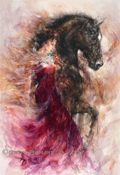 Gary Benfield - Midnight Star - Limited Edition Giclee on Canvas