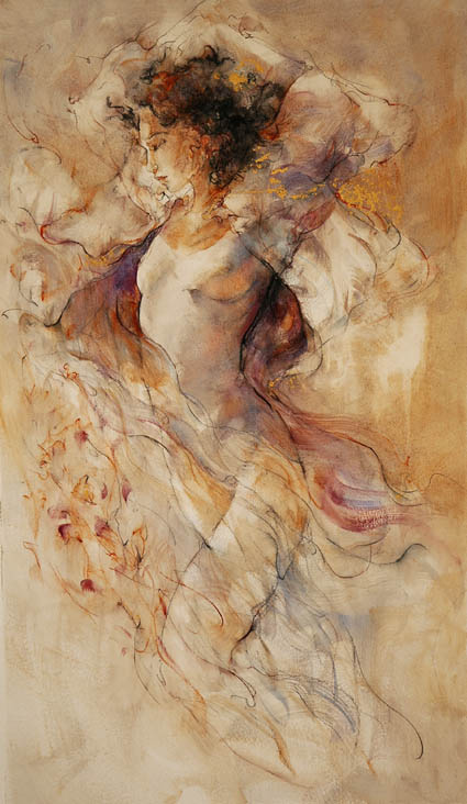Gary Benfield - Helena - Original Painting - Oil on Gessoed Paper