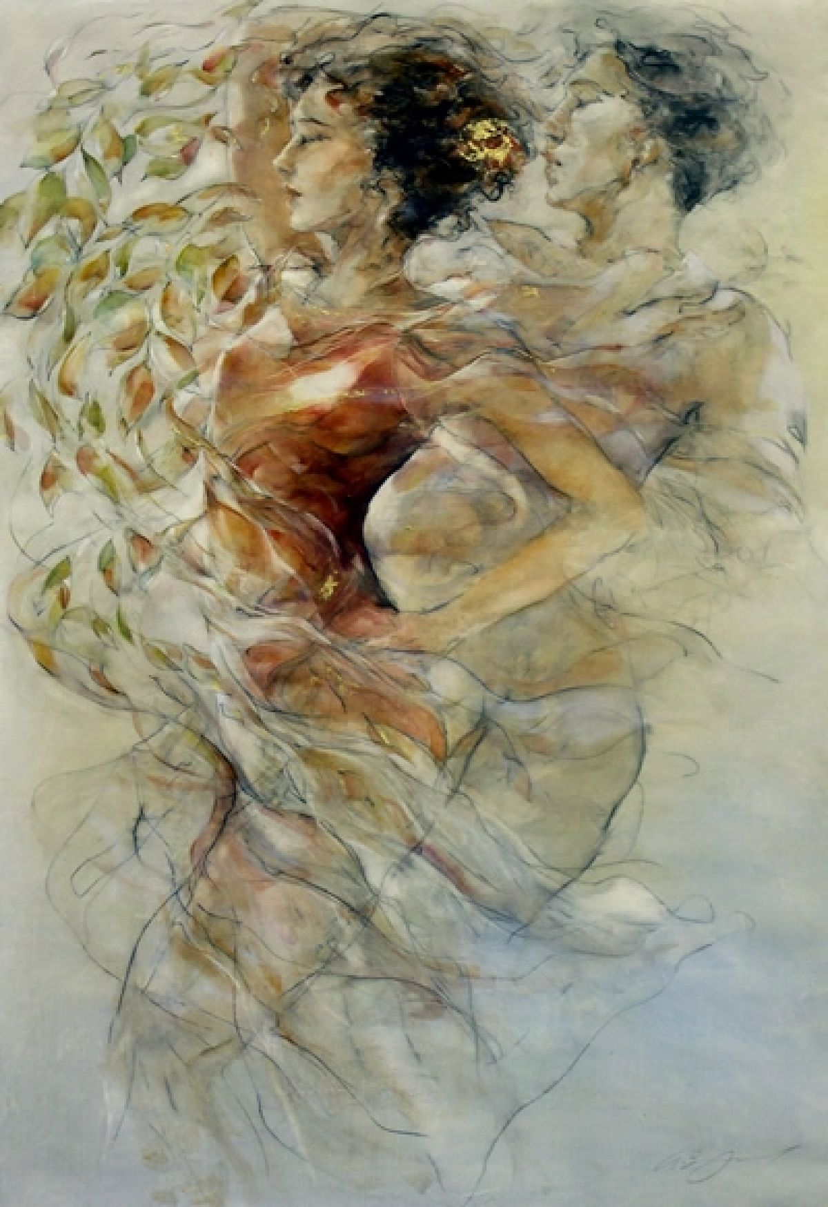 Gary Benfield - Intimacy III - Original Painting - Oil on Canvas