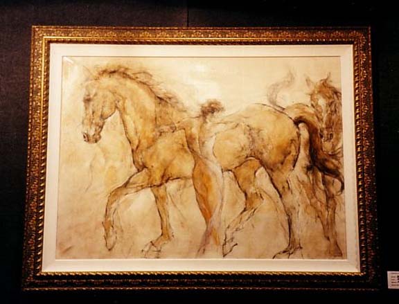 Gary Benfield - The Pose - Original Painting - Oil on Canvas