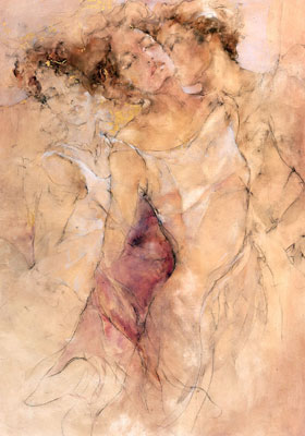 Gary Benfield - Sienna Nights - Limited Edition Seriolithograph on Canvas 