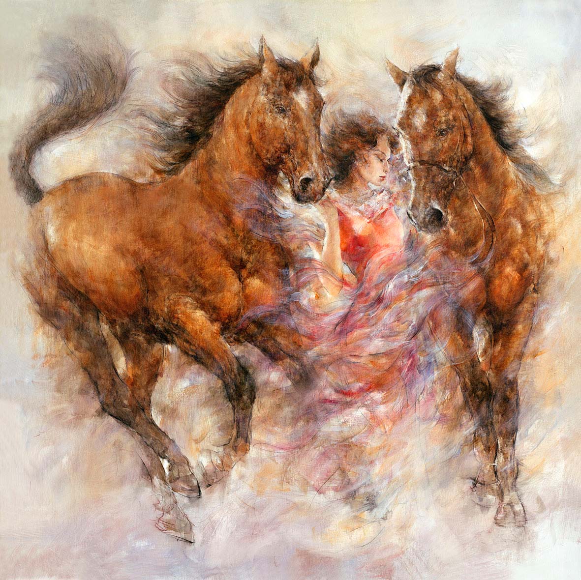 Gary Benfield - Spirit III - Limited Edition Giclee on Canvas