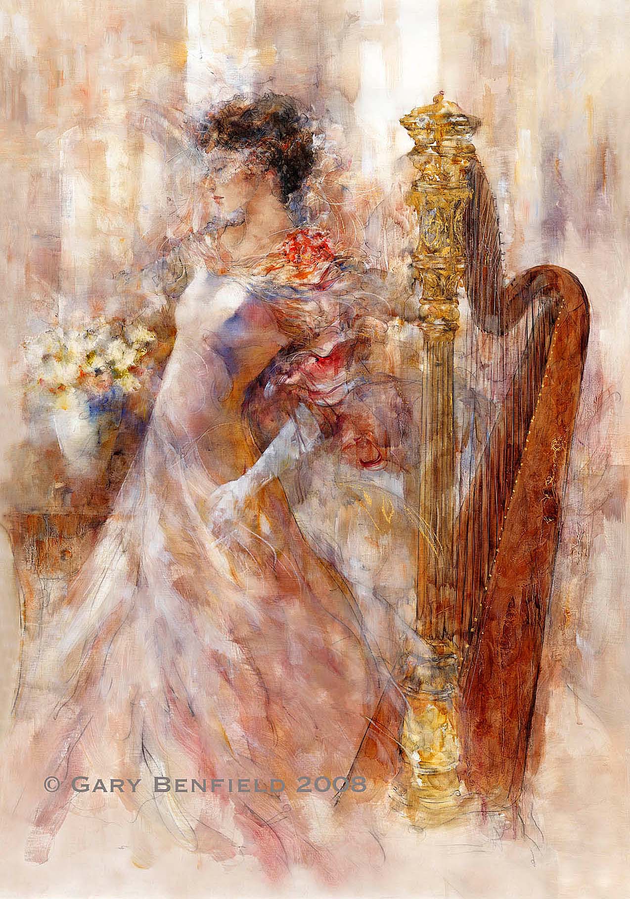 Gary Benfield - Sweet Music - Limited Edition Giclee on Canvas