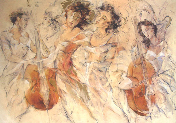 Gary Benfield - Symphony - Limited Edition Seriolithograph