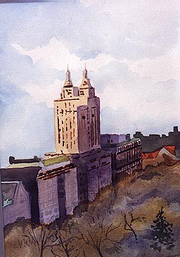 Tony Bennett - Central Park - Original Painting - Watercolor
