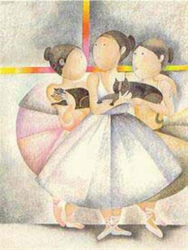 Graciela Rodo Boulanger - Apres la Danse - Limited Edition Lithograph on Japon